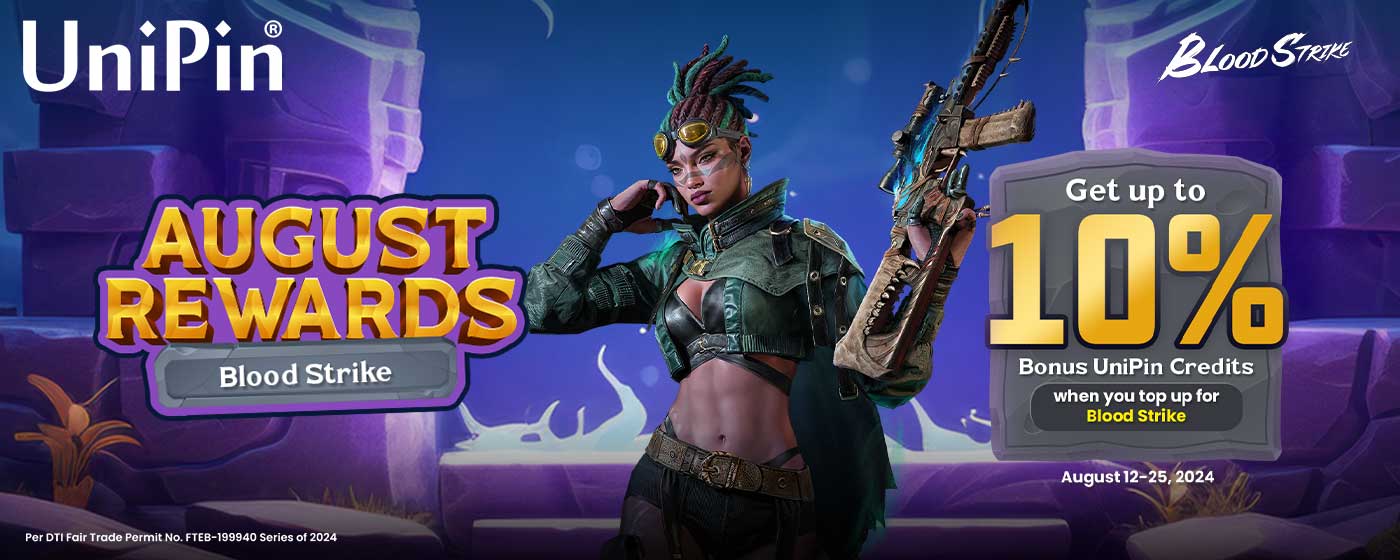 August Rewards: Blood Strike (PH)
